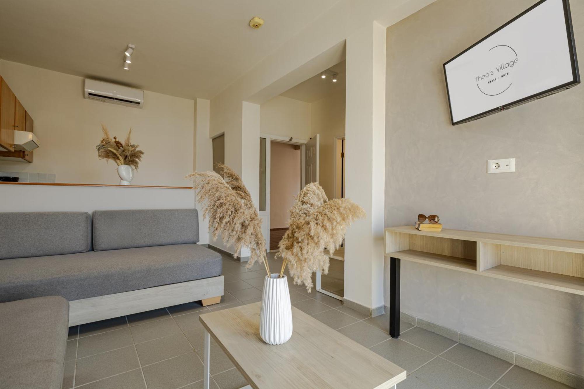 Theos Village Apartments カト・ダラトソ エクステリア 写真