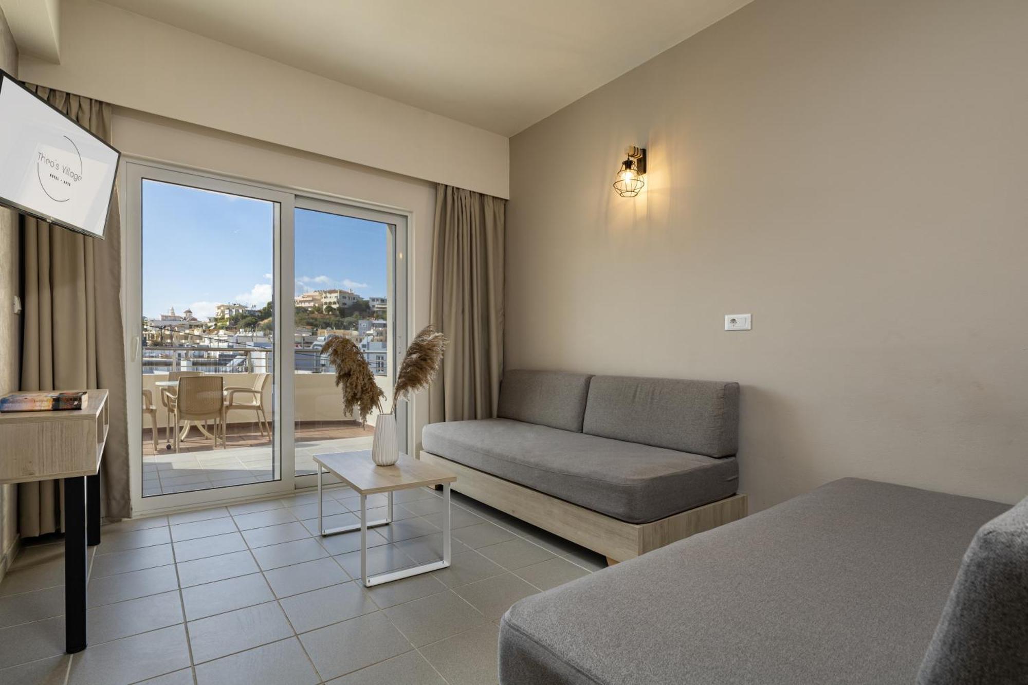 Theos Village Apartments カト・ダラトソ エクステリア 写真
